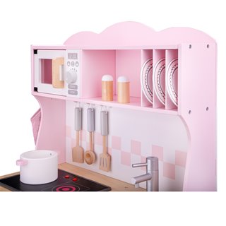Kitchenette - modern - electric cooking - pink
